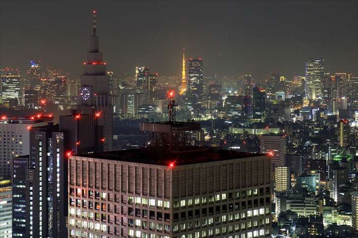 東京都庁からの夜景