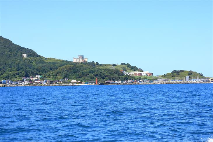 小樽海上観光船 あおばとからの風景