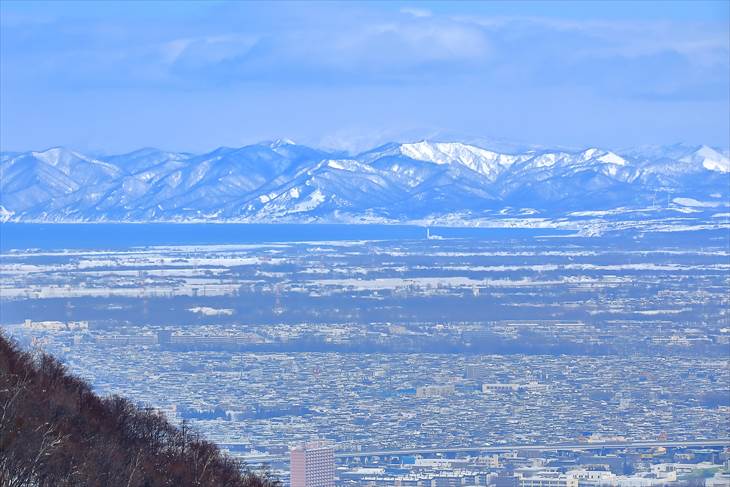 大倉山展望台からの景色